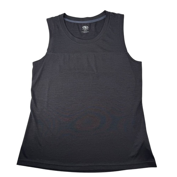 Athletic Works Tank Top Sleeveless Athletic Heathered‎ Gray Activewear S - Picture 1 of 5